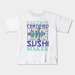 Certified sushi maker - Sushiya Kids T-Shirt